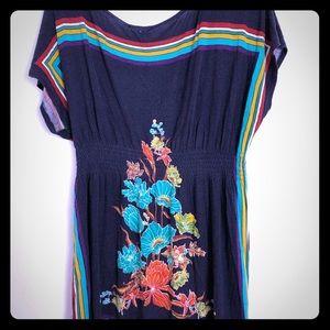 One Clothing Misses Dress XL Thigh High Blue